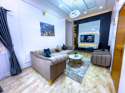 Peesa 3 Bedroom Apartment with Washing Machine and Table Tennis Down — GRA Phase 2, Magodo, Lagos