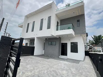 Newly Built 4 Bedroom Semi-Detached Duplex with BQ — Lekki, Lagos