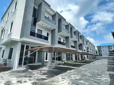 Luxury 4-Bedroom Terrace Duplex with 1room BQ — Victoria Island (VI), Lagos