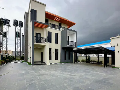 Newly Built 5 Bedroom Detached Duplex with Security House — Apo Resettlement, Apo, Abuja