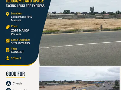 Commercial Land Space — Maruwa, Lekki Phase 1, Lekki, Lagos
