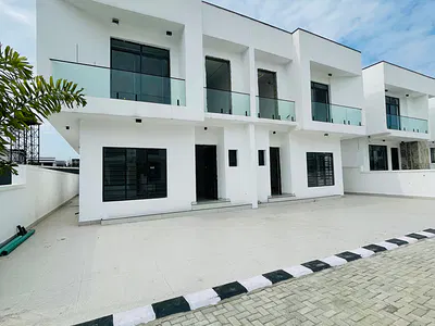 Newly Specious 4 Bedroom Semi Detached Duplex with Boys Quarters — Lekki, Lagos