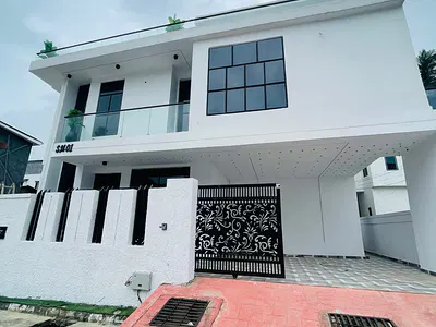 Newly Specious 4 Bedroom Fully Detached Duplex Self Compound — Ikota GRA, Ikota, Lekki, Lagos