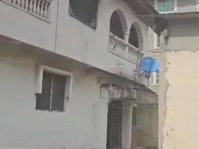 Storey Building [video Available on Request] — Adegboyega Street, Off Ago Palace Way, Okota, Isolo, Lagos
