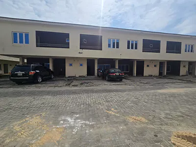 Brand New, Spacious & Serviced Three (3) Bedroom Terrace Duplex — Meridian Park Estate, Awoyaya, Ibeju Lekki, Lagos