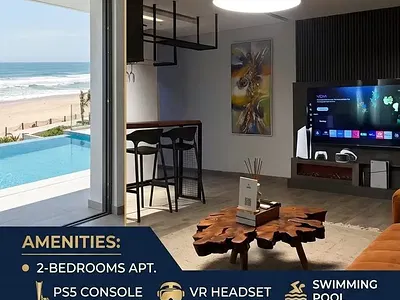 2 Bedroom Apartment with Shared Pool — Beach Front Estate 2 Bedroom Apartment / Orange Island Cyberville Esta, Lekki, Lagos