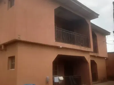 A Decent Block of 4 (No) 2-Bedroom with 5 (No) Shops — Along Ijeja Road, Agbado, Ifo, Ogun