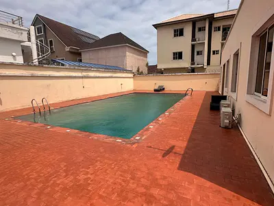 Spacious 3 Bedroom Serviced Apartment with BQ — Lekki Phase 1, Lekki, Lagos