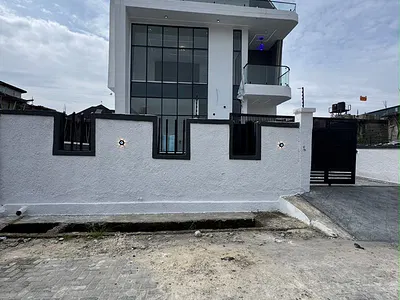 Spacious Newly Built 4 Bedroom Detached Duplex with BQ in a Serene — Massive Newly Built 4 Bedroom in a Serene Neighborhood, Sangotedo, Sangotedo, Ajah, Lagos
