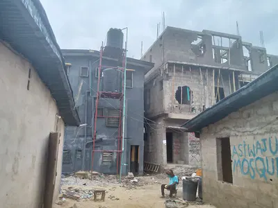 2 Buildings One Is Old Demolishable and the Other Is New — Ketu, Lagos