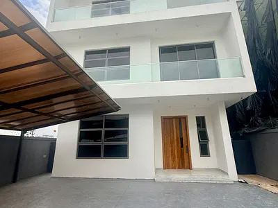 Modern Finished 5BR Detached Waterfront Mansion in Secured Estate — Ikoyi, Lagos