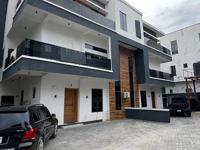 5 Bedroom Semi Detached Duplex with a Room BQ — Ikate Lekki Lagos, Ikate, Lekki, Lagos