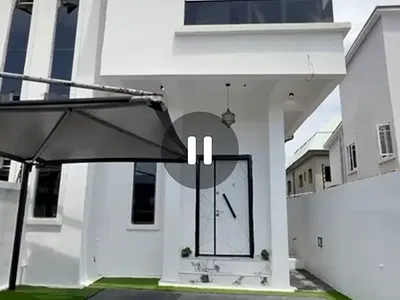 Fully Furnished 4-Bedroom Semi Detached with Inverter and Mikano Gen — Ikota Villa Estate, Lekki, Ikota, Lekki, Lagos