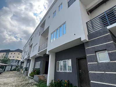 Semi- Finished 4-Bedroom Duplex with BQ — Guzape District, Abuja
