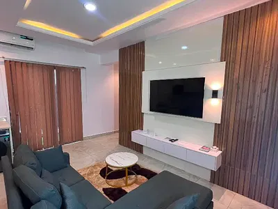 Fully Furnished 1_bedroom Flat with Swimming Pool — Lekki, Lagos