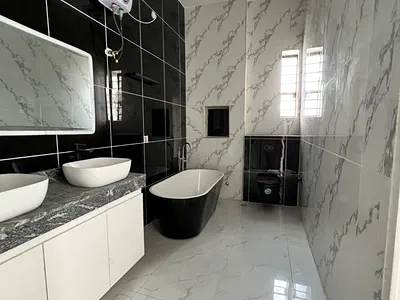 Magnificent Newly Built 5 Bedroom Fully Detached Duplex with Pool, BQ — Lekki, Lagos