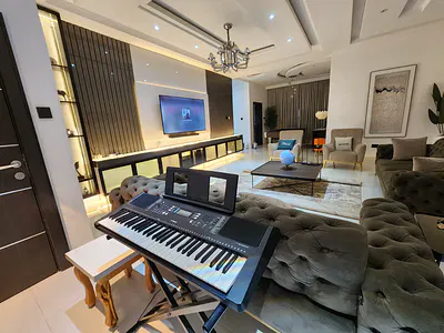 Luxuriously Furnished, Topnotch and Well Located 3 Bedroom Apartment — By Kia Academy, Wuye, Abuja