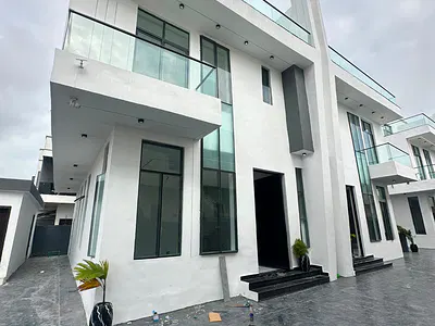 5 Bedroom Semi-Detached Duplex with BQ — Chevron Toll Gate, Orchid Road, Lekki, Lagos