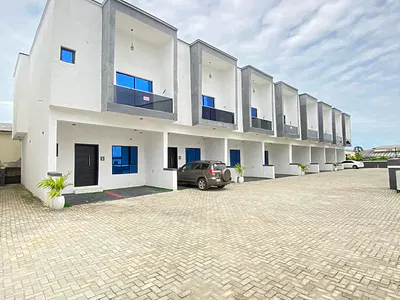 3 Bedroom Terraced Duplex with BQ — By LBS, Lekki, Lagos