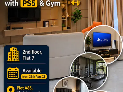 Newly Built 2 Bedroom Apartment with Gym Facilities — 2 Bedroom Apartment / Plot a85, Olayinka Anga Street, Richmond Estate, Lekki, Lagos