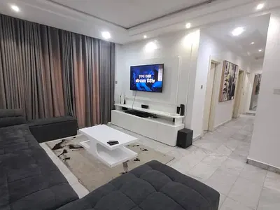 Elegantly Furnished 3 Bedroom on the Ground Floor in a Secure Estate — Golf Estate, Port Harcourt, Rivers