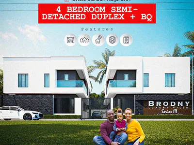 4-Bedroom Semi-Detached Duplex with BQ — Lekki, Lagos