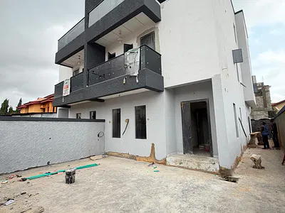 Newly Built 4 Bedrooms Semi Detached with BQ — Ikeja, Lagos