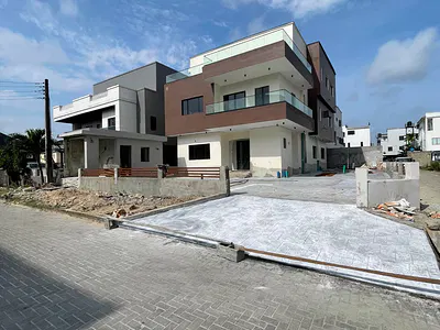 5 Bedroom Detached Duplex with Swimming Pool, Rooftop Terrace, BQ — Lekki, Lagos