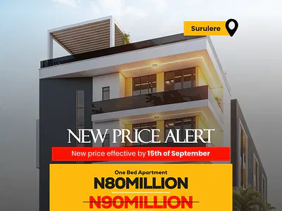 1 Bedroom Apartment Luxurious Smart Home — Surulere, Lagos