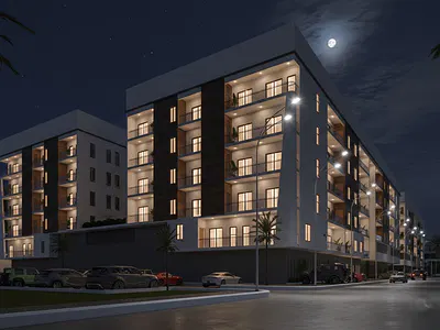 Exquisite 2 Bedroom Apartment + Swimming Pool, Gym — Lagoon District, Lekki Phase 1, Lekki, Lagos