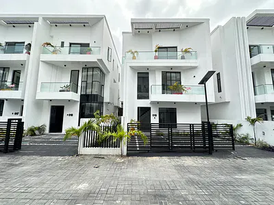 Brand New & Nicely Finished 4 Bedroom Detached Duplex with BQ — Lekki, Lagos