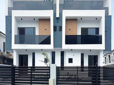 Tastefully 4 Bedroom Semi-Detached Rooftop Terrace Duplex — Lekki, Lagos