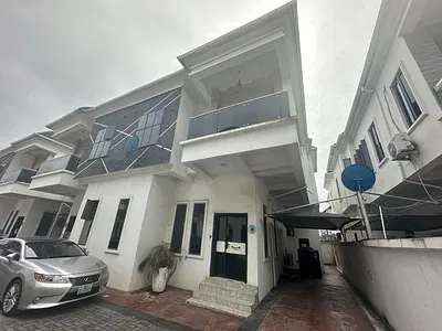 4 Bedrooms Semi Detached Duplex Wit BQ — At Harrys Mini Court, Lekki, Lagos