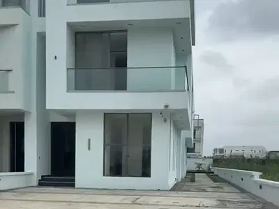 Luxury 5 Bedroom Semi Detached Duplex with 2 BQS + Pool + Cinema — Lekki, Lagos