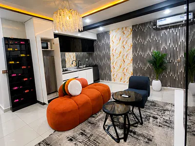 Luxury Waterfront 1 Bedroom Apartment with Pool — Lekki, Lagos