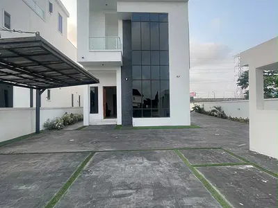 The Most Affordable 5 Bedroom Detached Duplex with Pool in the Estate — Royal Gardens Estate, Ajah, Lagos