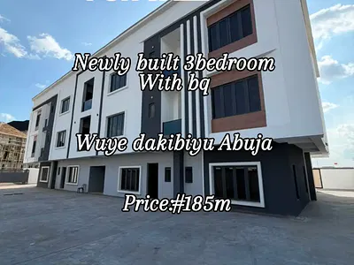 3 Bedroom Apartment with BQ — Wuye, Abuja