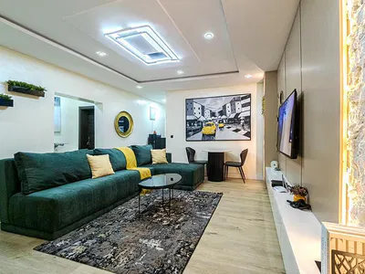 Exquisite 2 Bedroom Fully Furnished Apartment with Football Pitch — Lekki, Lagos
