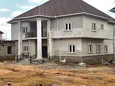 4 Bedroom Terraced Duplex — Mopa Street, After Police Division Headquarters, Lugbe District, Abuja