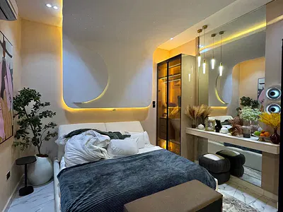 2 Bedroom Furnished Apartment with BQ — Located in a Secured Estate with Low Flood Risk, Ikate, Lekki, Lagos