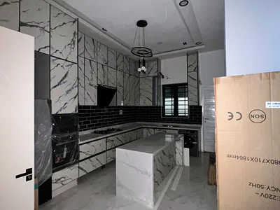 Affordable Newly Built 5 Bedroom Fully Detached Duplex with Pool, BQ — Lekki, Lagos