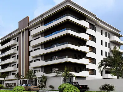 The Aura Estate -a 5 Storey High Rise Superstructure — Behind Market Square, Peter Odili, Port Harcourt, Rivers