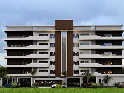 The Aura Estate -a 5 Storey High Rise Superstructure — Peter Odili, Port Harcourt, Rivers