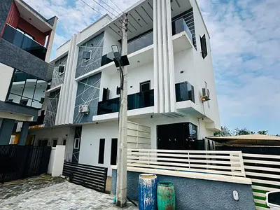 3 Bedroom Semi-Detached Duplex with BQ — Atican Beach Estate, Beside Costal Road, Lekki, Lagos