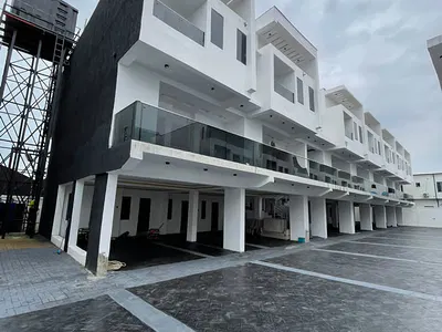 Brand New 3 Bedroom Terraced Duplex with Pool — Orchid, Lekki, Lagos