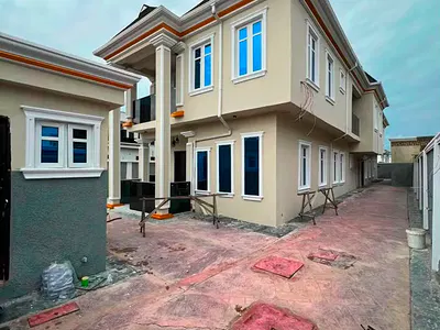 4 Bedroom Semi-Detached Duplex with Excellent Facility — Lekki Scheme 2, Abraham Adesanya, Ajah, Lagos