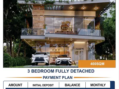 400SQM for 3 Bedroom Fully Detached Duplex — Mshel Grand Reserve, Airport Road Before Centenary City, Lugbe District, Abuja