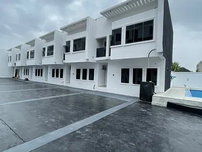 Fully Serviced 2 Bedroom Terraced Duplex with Pool — Orchid Road, Lekki, Lagos