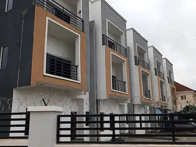 Semi- Finished 4-Bedroom Duplex with BQ — Life Camp, Abuja