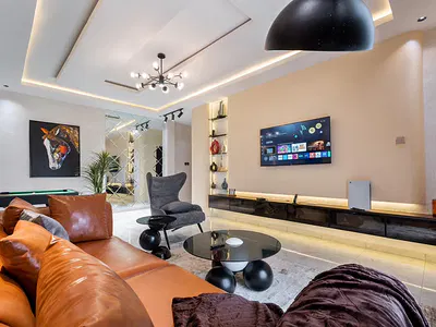 Brand New 2 Bedroom Smart Apartment with Balconies, Swimming Pool — Lekki, Lagos